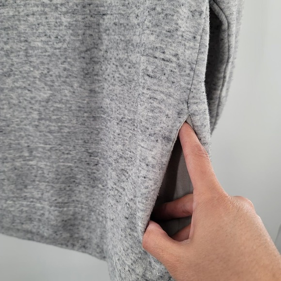 VS PINK Logo Tunic Pullover Sweater Grey Size L - Picture 4 of 4